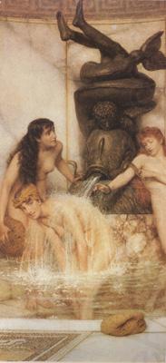 Alma-Tadema, Sir Lawrence Strigils and Sponges (mk24) oil painting picture